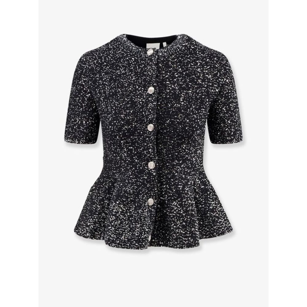 Dior Women Viscose Blend Cardigan With All-Over Sequin Motif